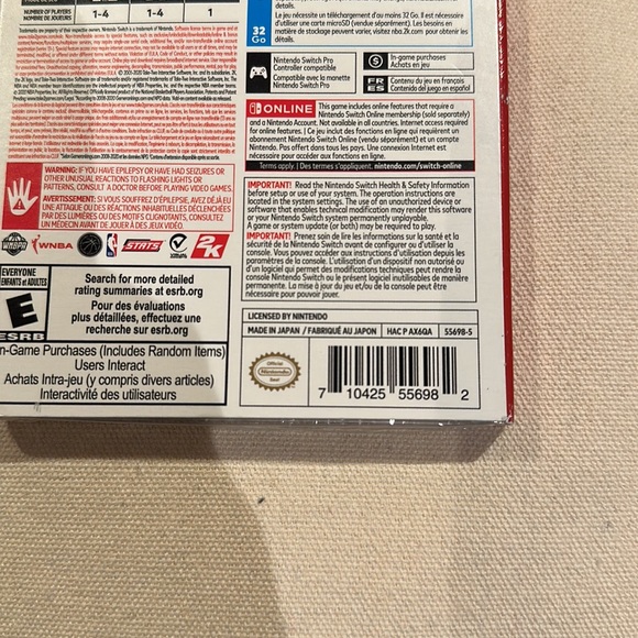 Nintendo Switch NBA 2K21 Mamba Forever Edition - Picture 4 of 4